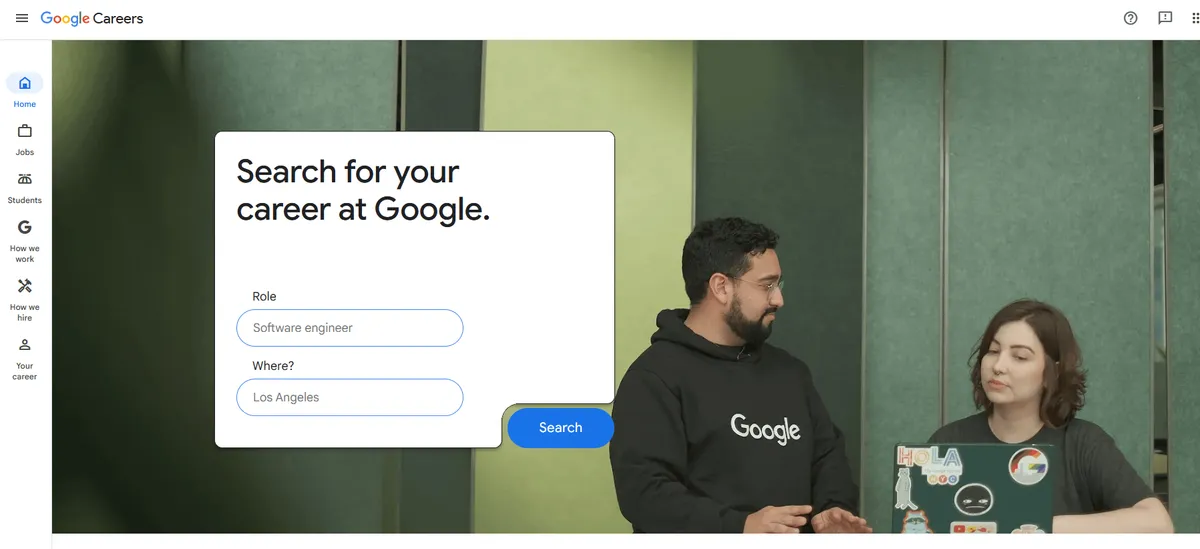 Falso recrutador usa clone do Google Careers para aplicar golpe